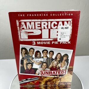 American Pie 3 Movie Pie Pack (DVD, 2005, 3-Disc Set, Unrated) NEW & SEALED!!!